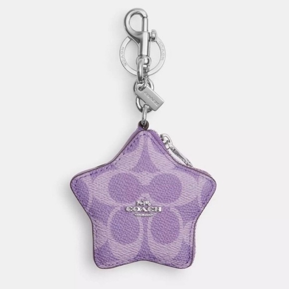 Coach Star Coin Bag Charm/Key Fob NWT - Picture 1 of 2